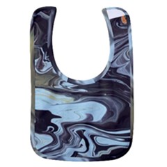 Abstract Painting Black Baby Bib