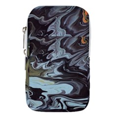 Abstract Painting Black Waist Pouch (large) by nateshop