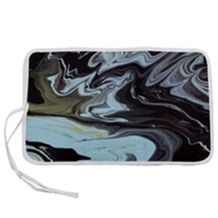 Abstract Painting Black Pen Storage Case (m) by nateshop