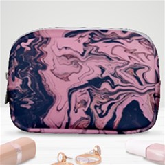 Abstract Painting Pink Make Up Pouch (small) by nateshop