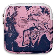 Abstract Painting Pink Mini Square Pouch by nateshop