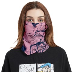 Abstract Painting Pink Face Covering Bandana (two Sides) by nateshop