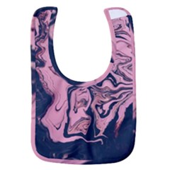 Abstract Painting Pink Baby Bib by nateshop