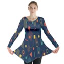 Geometris Long Sleeve Tunic  View1