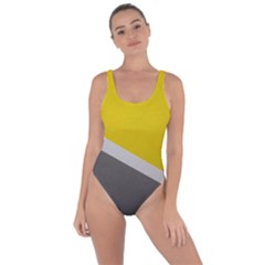 Pattern Yellow And Gray Bring Sexy Back Swimsuit