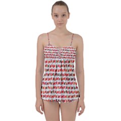 Apple Babydoll Tankini Set by nateshop