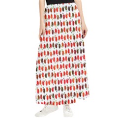 Apple Maxi Chiffon Skirt by nateshop