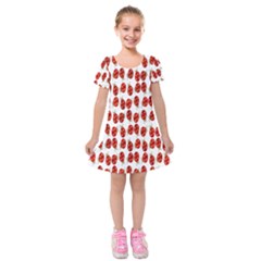 Beetle Kids  Short Sleeve Velvet Dress by nateshop