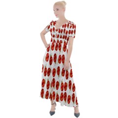 Beetle Button Up Short Sleeve Maxi Dress by nateshop