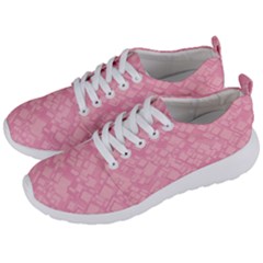 Pink Men s Lightweight Sports Shoes by nateshop