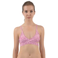 Pink Wrap Around Bikini Top by nateshop