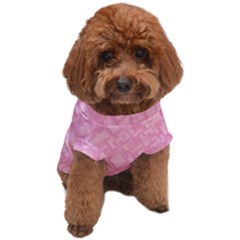 Pink Dog T-shirt by nateshop