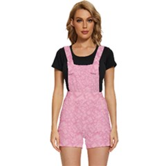 Pink Short Overalls