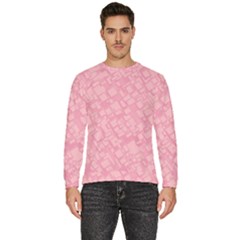 Pink Men s Fleece Sweatshirt