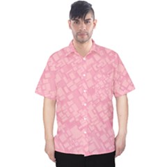 Pink Men s Hawaii Shirt