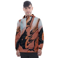 Paint Men s Front Pocket Pullover Windbreaker by nateshop