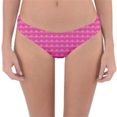 Abstract-pink Love Reversible Hipster Bikini Bottoms by nateshop