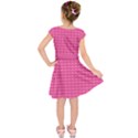 Abstract-pink Love Kids  Short Sleeve Dress View2