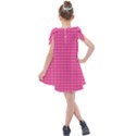 Abstract-pink Love Kids  Tie Up Tunic Dress View2