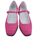 Abstract-pink Love Women s Mary Jane Shoes View1