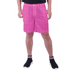 Abstract-pink Love Men s Pocket Shorts by nateshop