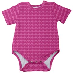 Abstract-pink Love Baby Short Sleeve Onesie Bodysuit by nateshop