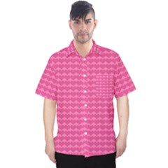 Abstract-pink Love Men s Hawaii Shirt