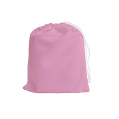 Background Pink Modern Drawstring Pouch (large) by nateshop