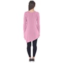 Background Pink Modern Long Sleeve Tunic  View2