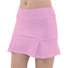 Background Pink Modern Classic Tennis Skirt by nateshop