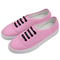 Background Pink Modern Women s Classic Low Top Sneakers by nateshop