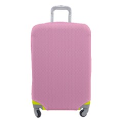 Background Pink Modern Luggage Cover (small) by nateshop