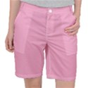 Background Pink Modern Pocket Shorts View1