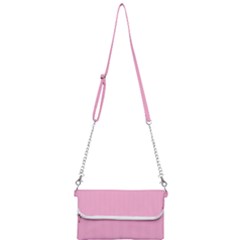 Background Pink Modern Mini Crossbody Handbag by nateshop