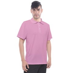 Background Pink Modern Men s Polo Tee