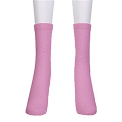 Background Pink Modern Crew Socks