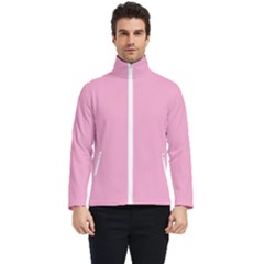 Background Pink Modern Men s Bomber Jacket