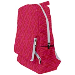 Background Red Motif Travelers  Backpack by nateshop