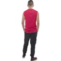 Background Red Motif Men s Regular Tank Top View2