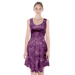 Background Purple Love Racerback Midi Dress by nateshop