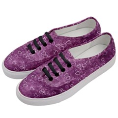 Background Purple Love Women s Classic Low Top Sneakers by nateshop