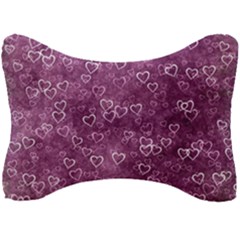 Background Purple Love Seat Head Rest Cushion by nateshop