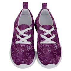 Background Purple Love Running Shoes by nateshop