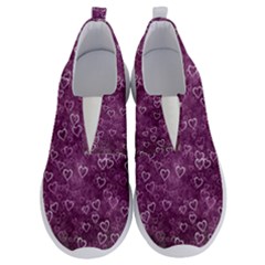 Background Purple Love No Lace Lightweight Shoes by nateshop