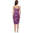 Background Purple Love Wrap Frill Dress View4