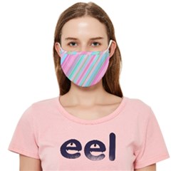 Background-lines Pink Cloth Face Mask (adult) by nateshop