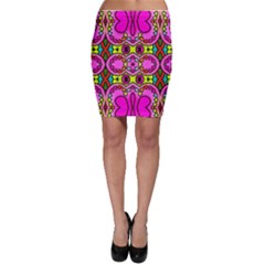 Abstract-karakkter Bodycon Skirt by nateshop