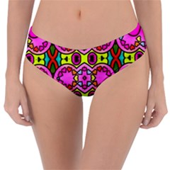 Abstract-karakkter Reversible Classic Bikini Bottoms by nateshop