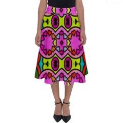 Abstract-karakkter Perfect Length Midi Skirt by nateshop