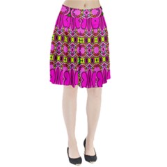 Abstract-karakkter Pleated Skirt